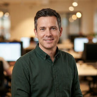 Daniel Carter, identified as Chief Technology Officer at Rendovault, in a profile image